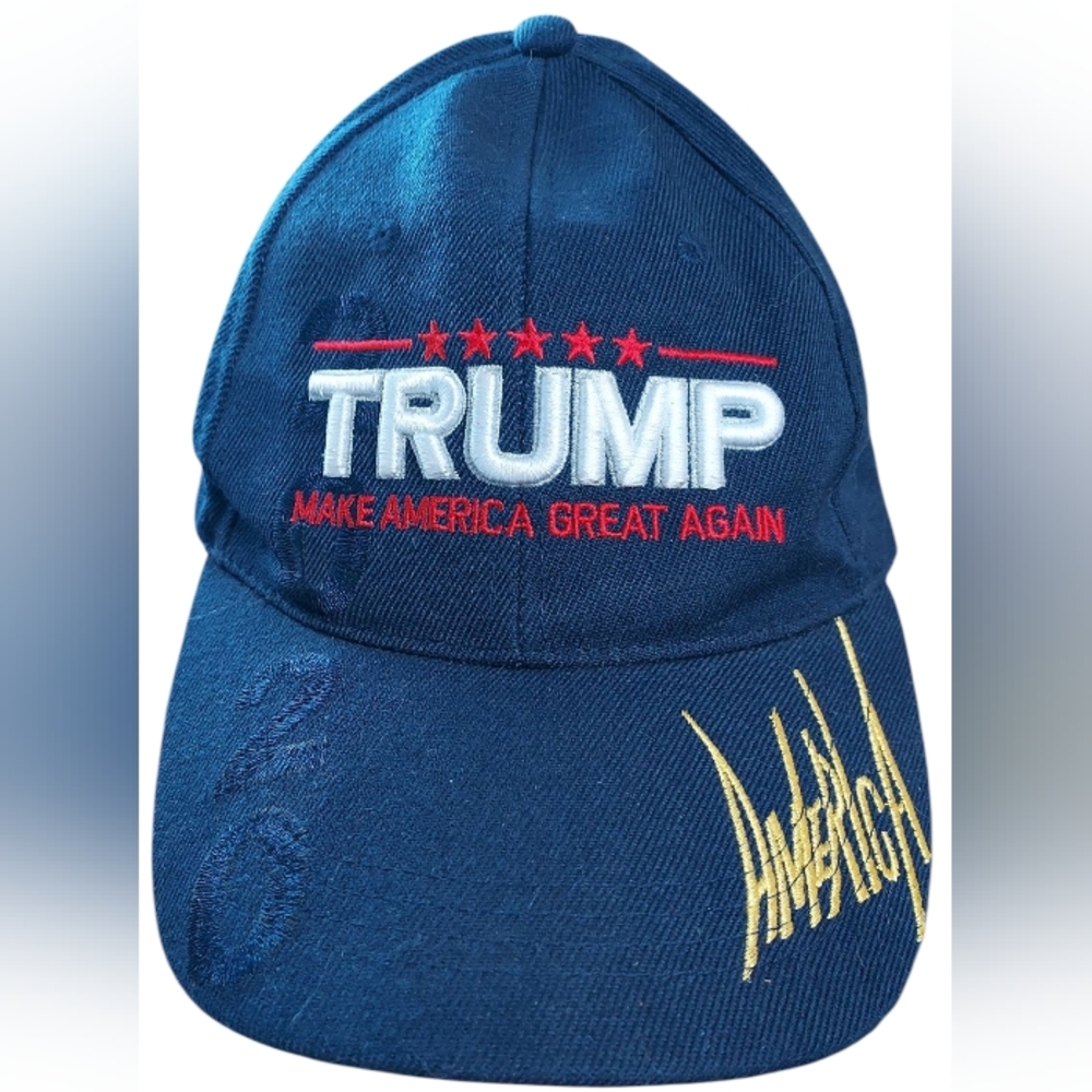 Donald Trump 2020 45th President Navy Hat Cap MAGA America USA Patriotic